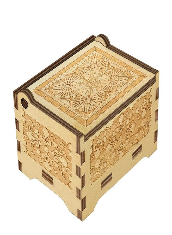 Sooharic You are My Sunshine Music Box for Daughter Son Dad Mom, Unique for Kids Vintage Engraving Wooden Music Box - Image 3